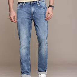 Nautica Men Straight Fit Heavy Fade Stretchable Jeans-picture-21