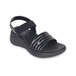 ELLE Women Striped Wedge Sandals image 5