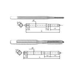 TOTEM Straight Flute Metric Series Hand Tap (Dia x Pitch - 48 x 2) image 2
