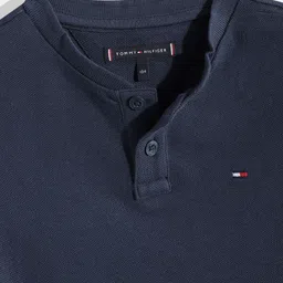 Tommy Hilfiger Boys Pure Cotton Polo Collar T-shirt image 3
