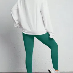 Stylecast X Slyck Typography Printed T-shirt and Legging Co-Ord Set image 2