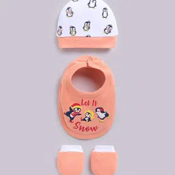 MooNKids Infants Pack Of 8 Printed Pure Cotton Baby Apparel Gift Set image 4