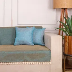 STITCHNEST Set of 1 Brown Solid 70" x 60" Sofa Protector image 4