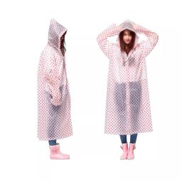 Allextreme Women Eva Waterproof Transparent Rain Coat for Girls Universal Size-picture-10