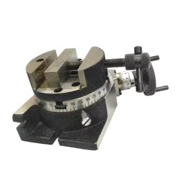 Assorts Quality Precision Rotary Table 100 mm (4 Inch) with Round Vices & Clamping T Nut Bolts (with 100 mm Round Vice)-picture-14