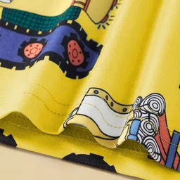 YK Kids Graphic Printed Relaxed Fit Round Neck T-Shirts image 4