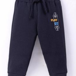 Zero Interlock Knit Full Length Lounge Pant With Skate Print- Charcoal Grey-picture-7