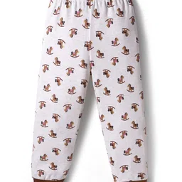 Kidi Wav Pack Of 4 Striped & Space Theme Printed Pyjamas - Multi Colour image 2