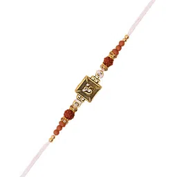 I Jewels Rakhi With Greeting Card & Roli Chawal image 2