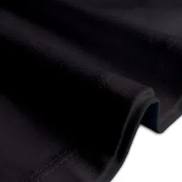 BLUSHES 100% Cotton Fathers Day Theme Half Sleeves I Have A Super Papa Text Printed Tee - Black image 5