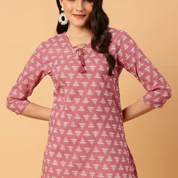NEESH Women Floral Printed Pure Cotton Kurti-picture-37
