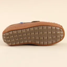 Cute Walk by Babyhug Slip On Loafer Shoes - Brown image 5