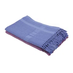 BIANCA Lavender & Blue Solid 300GSM Cotton Bath Towel image 3
