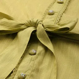 Anouk Women Woven Design Gotta Patti Dobby A-Line Kurta image 2