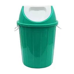 MOFNA 100 L Green HDPE Swing Lid Dustbin image 1