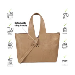 Mochi Women Textured Handheld Bag image 3