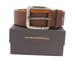 Everestwolf Men Textured Leather Formal Belt-picture-26