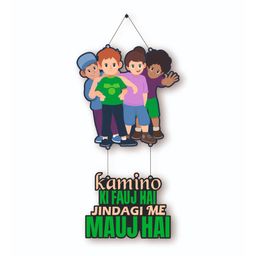 CVANU Typography Wooden Wall Hanging-picture-42