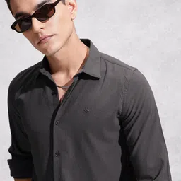 WROGN Self Design Textured Casual Shirt-picture-17