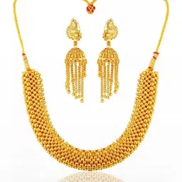 Heer Collection Women Brass Jewellery Set-image-92