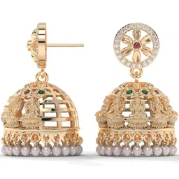 AILYAK Geometric Jhumkas Earrings image 3