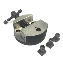 Assorts Quality Precision Rotary Table 100 mm (4 Inch) with Round Vices & Clamping T Nut Bolts (with 100 mm Round Vice) image 4