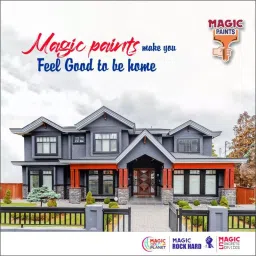 Magic Paints 1008 Anti-fungal & Anti-Algae MAGIC CEM Plus Cement Paint 5 Kg, Lime image 4