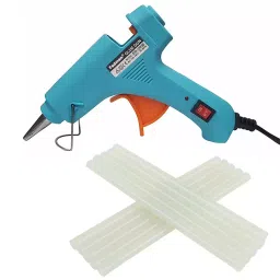 Fadman 20 W Standard Temperature Hot Melt Mini Glue Gun with 10 Stick Turquoise 7 mm Stick Dia., 74-Turquoisemini-20wt-10-St-picture-29