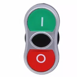 RS PRO Push Button Head Green Red Spring Return 22 mm Cutout IP65, 1881199 image 3