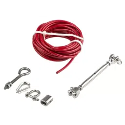 RS PRO 5 m Red Wire with Collar Clamp for All Rope Pull Switches, 2396757-image-56