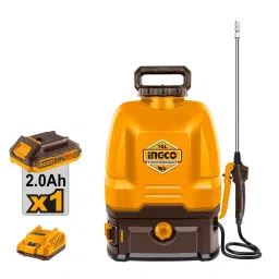 Ingco Cordless Sprayer 16 L Capacity, 1.35 LPM Spray Flow Rate and 5 Bar Pressure, CSPLI20162 (With Battery & Charger)-picture-31