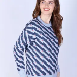 Numalo Women Printed Sweatshirt image 4