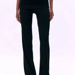 EVERDION Round Neck Top With Fold Over Trousers Co-Ords image 4