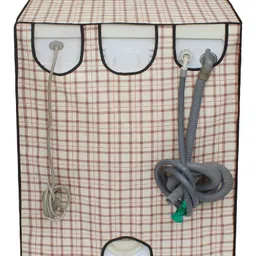 Dream care Fully Automatic Front Load Waterproof Washing Machine Cover for Samsung/ IFB/ LG/ Godrej/ Whirlpool/ Bosch/ 8 Kg image 3