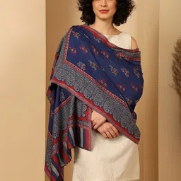 Tweedle Women Paisley Woven Design Stole-image-30