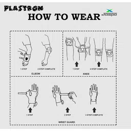 Jaspo Plastron Saver 3 Professional Protective Set Knee Elbow Wrist Guard Multi Purpose Safety Kit for Skateboarding Roller Skating Inline Skating Cycling and Other Sports Small- Pink image 4