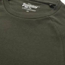 Roadster The Lifestyle Co. Raglan Sleeves Pure Cotton T-shirt image 2