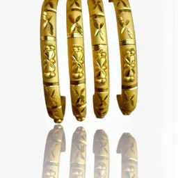 SGN fashion Gold Brass Bangles-picture-24