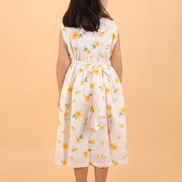 BAESD Floral Print Applique Fit & Flare Dress-image-44