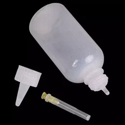 SCHOFIC 100 ml Rosin Flux Alcohol Syringe Bottle for Dispenser Rosin Solder Flux + Needles (Pack ‎of 5) image 2