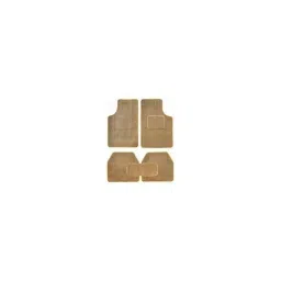 Oscar 5 Pieces Beige Carpet Car Mats Set for Honda City (1998-2005)-picture-19