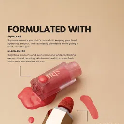 IRIS COSMETICS Set Of 2 Oh! She Blushes Blush - 6 ml Each - She's Peachy-She's Extra image 4