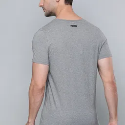 PUMA Hoops Men Grey Graphic Printed Casual T-shirt image 2