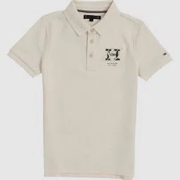 Tommy Hilfiger Boys Solid Polo Collar Cotton T-shirt-picture-31