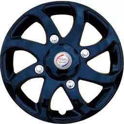 Auto Pearl BBB48_R15 Inch (381 mm) Press Type Wheel Hubcap with Retention Ring Glossy Black Wheel Cover for MAHINDRA TUV 30015 cm-picture-10