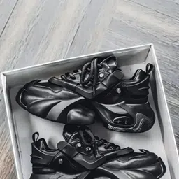 FreeMo Men Black Casual Shoes image 2