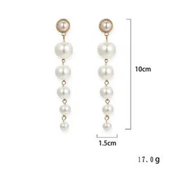 Celestique Pearls Beaded Spherical Drop Earrings image 4