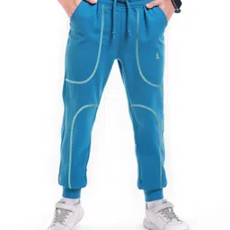Pine Kids Knit Full Length Lounge Pant - Teal Blue-picture-20