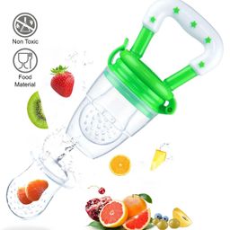 Bubble Trouble Silicone Fruit and Food Feeder - Green-picture-38