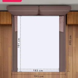 Babyhug Waterproof 100% Terry Cotton Breathable Fitted Mattress Protector Cover- White image 3